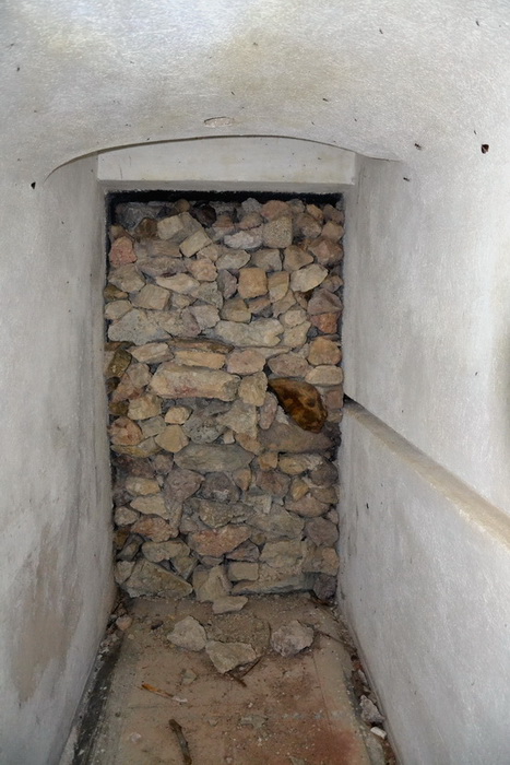 L'ingresso ovest murato