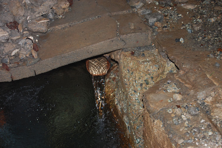 Centro di Fuoco 22 Claviere-Acqua corrente interna