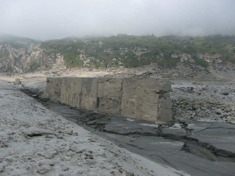 Particolare del muro