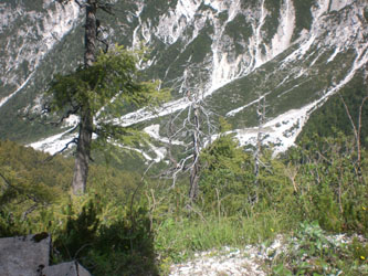 visuale verso valle