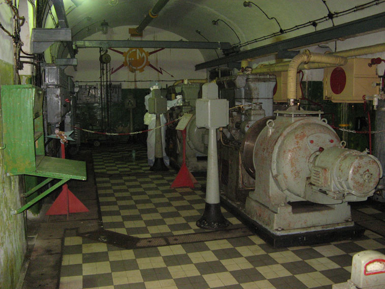 Opera Maginot di Saint-Gobain<br />Gruppo elettrogeno
