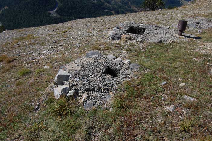 Batteria B14 Petit Vallon-Presa d'aria