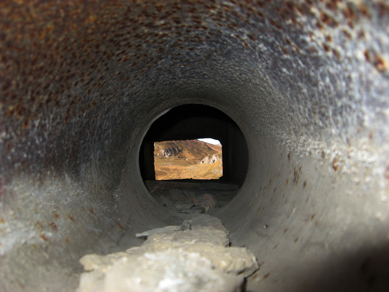 I Centri 13B e 14 visti dal tubo della fotofonica del Centro 16