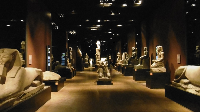 14 luglio 2015 Torino Museo Egizio-Sala interna