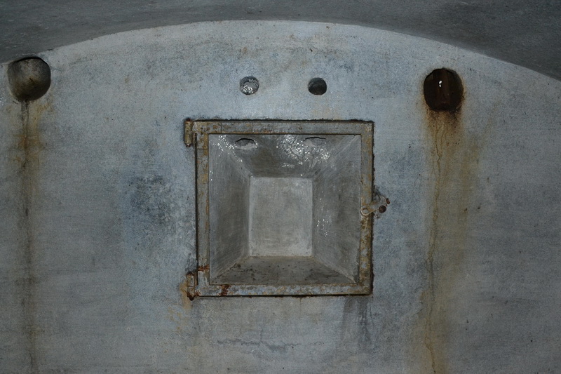 Telaio nicchia lampada in ferro zincato
