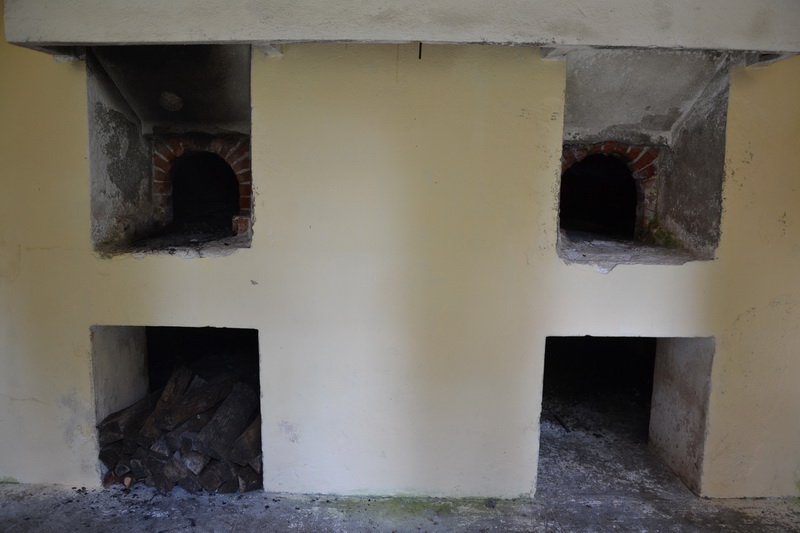 Il doppio forno in ottime condizioni