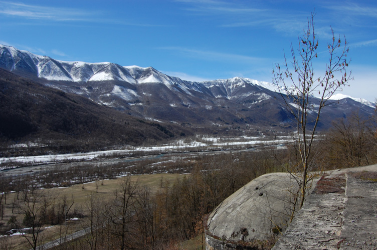 La Stura di Demonte vista dall'Opera 5bis