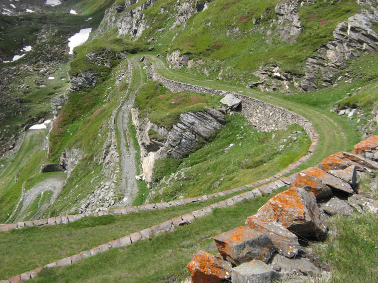 Vista sui tornanti