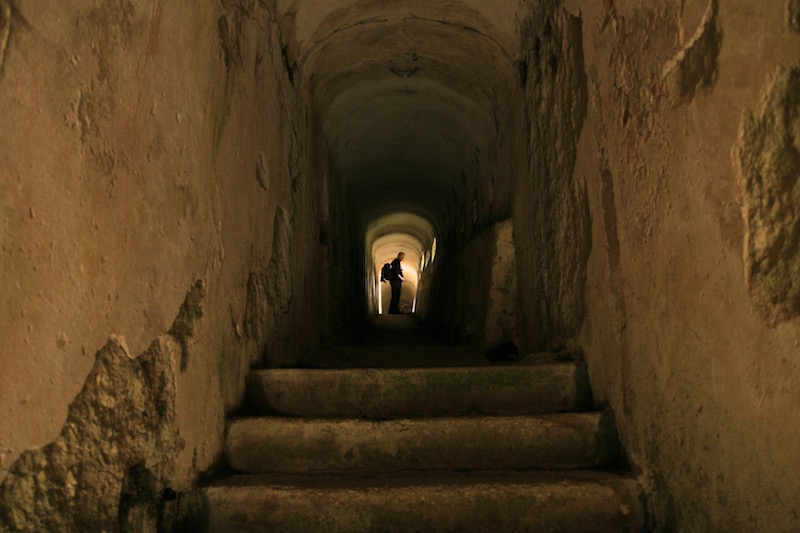 scalinata in galleria