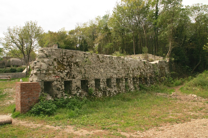accesso alto al forte ( nord )