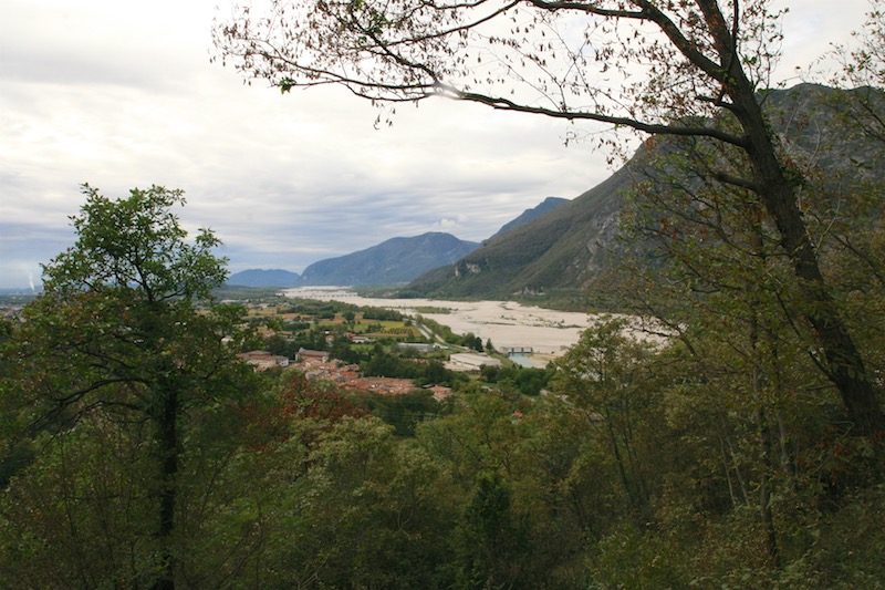 vista verso il Tagliamento