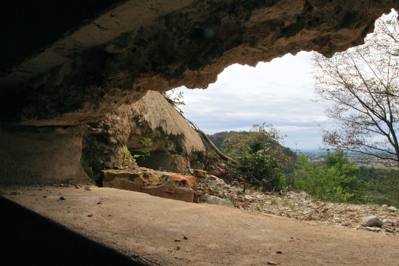 vista dalla feritoia