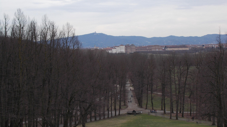 4 marzo 2016 Castello della Mandria-Vista sulla Reggia di Venaria Reale