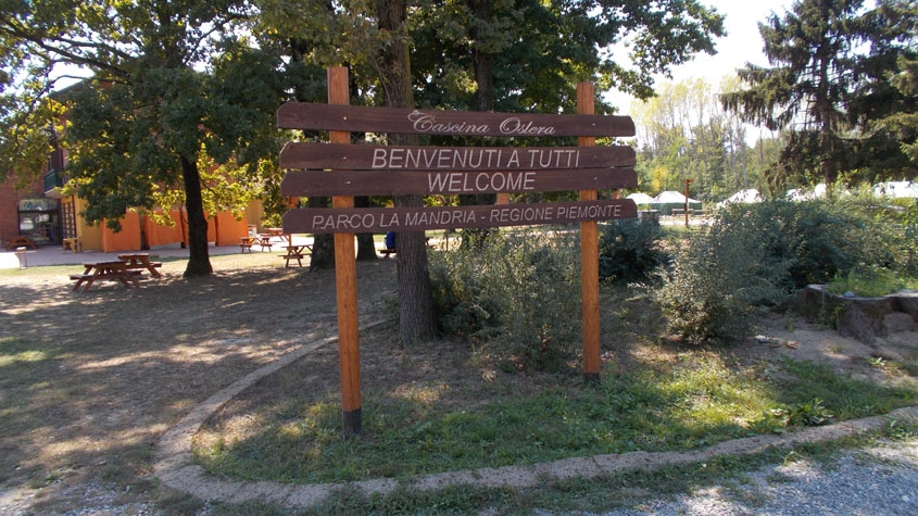 24 agosto 2016 Parco La Mandria-Il Parco, la Cascina  Oslera e la Regione Piemonte danno il BENVENUTO