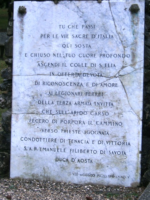Redipuglia _ Colle S.Elia