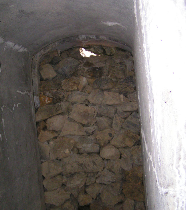 1' ingresso dall' interno