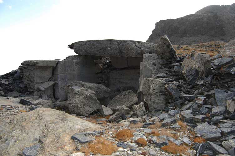 Vista frontale della Postazione