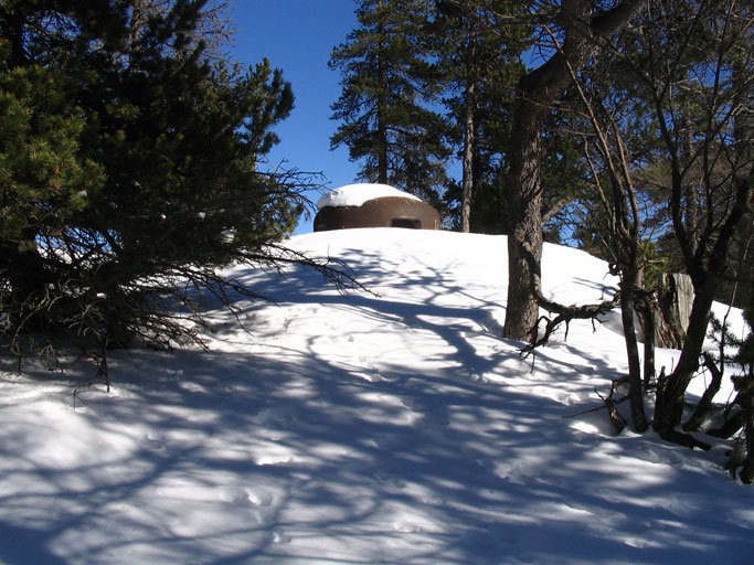 Bardonecchia-Torretta metallica del Tipo 1 del Centro 37.Conseguenza del trattato di pace il sito divenuto francese non ha subito demolizioni