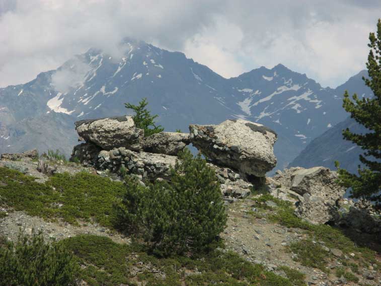 I resti della Postazione 129