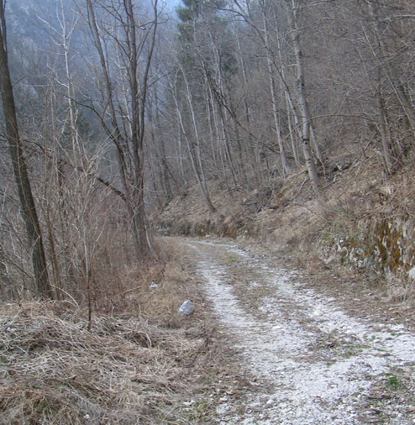 strada di accesso