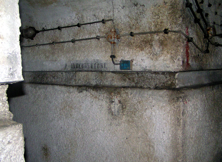 inizio corridoio post. incompleta