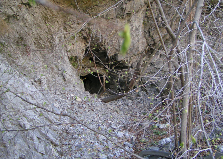 entrata caverna  1^  G.M.