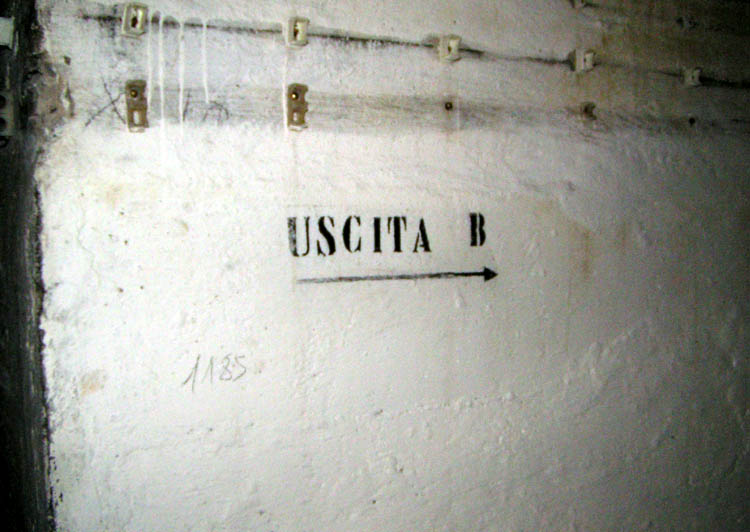indic. uscita sud