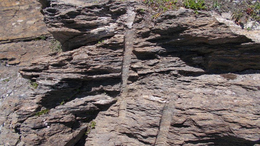 Moncenisio-Strada che dal Pian della Maddalena sale alla Batteria Pattacroce nel tratto della Comba Borgna