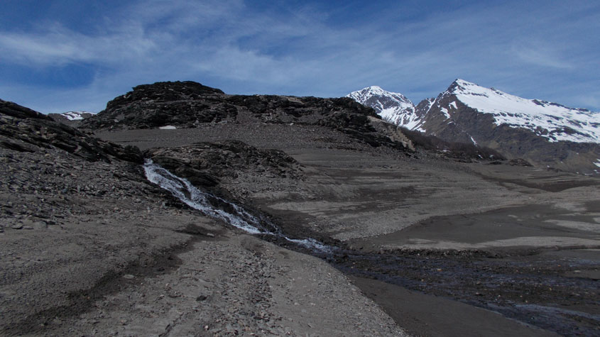 Moncenisio fondo lago-Siamo nei pressi del Centro 17