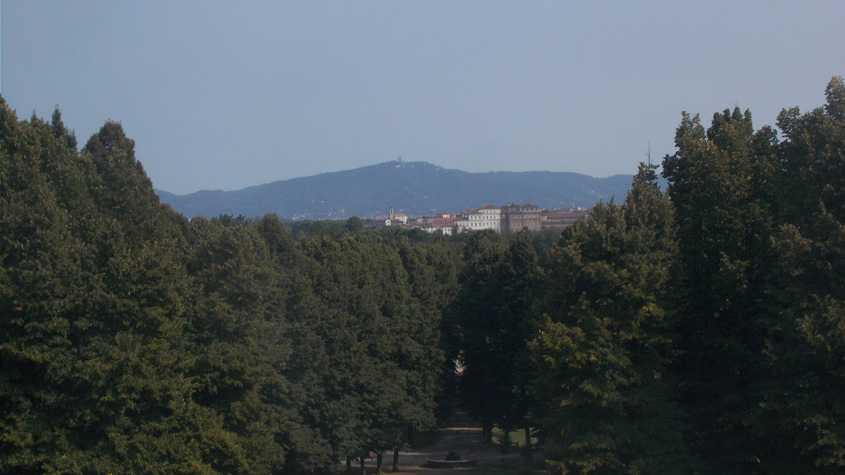 29 agosto 2017 Parco La Mandria-Superga,Venaria Reale e la Reggia visti dal Castello