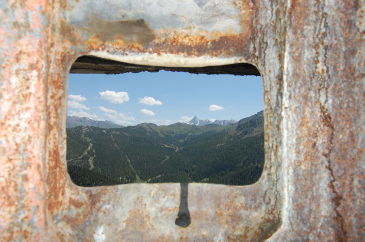 Vista sulla Val Gimont e sul Pic de Rochebrune