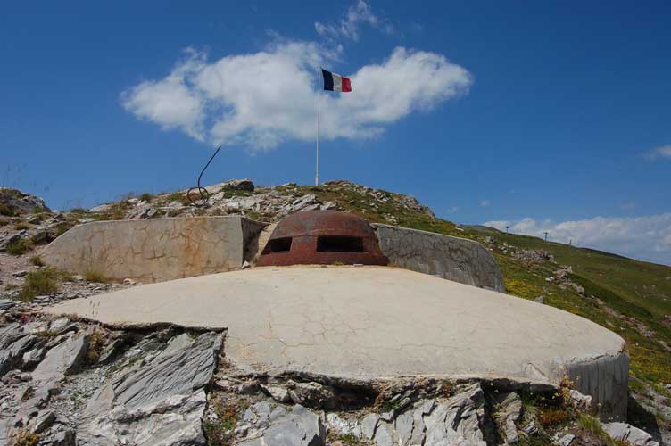 La cupola Digoin dell'Osservatorio ripresa il 14 luglio festa nazionale francese