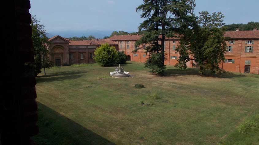 3 settembre 2017 Parco La Mandria-Prima corte del Castello e fontana del Tritone