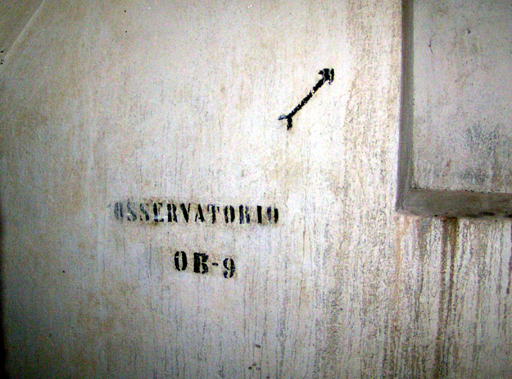 indicazione osserv.  e posz. antenna