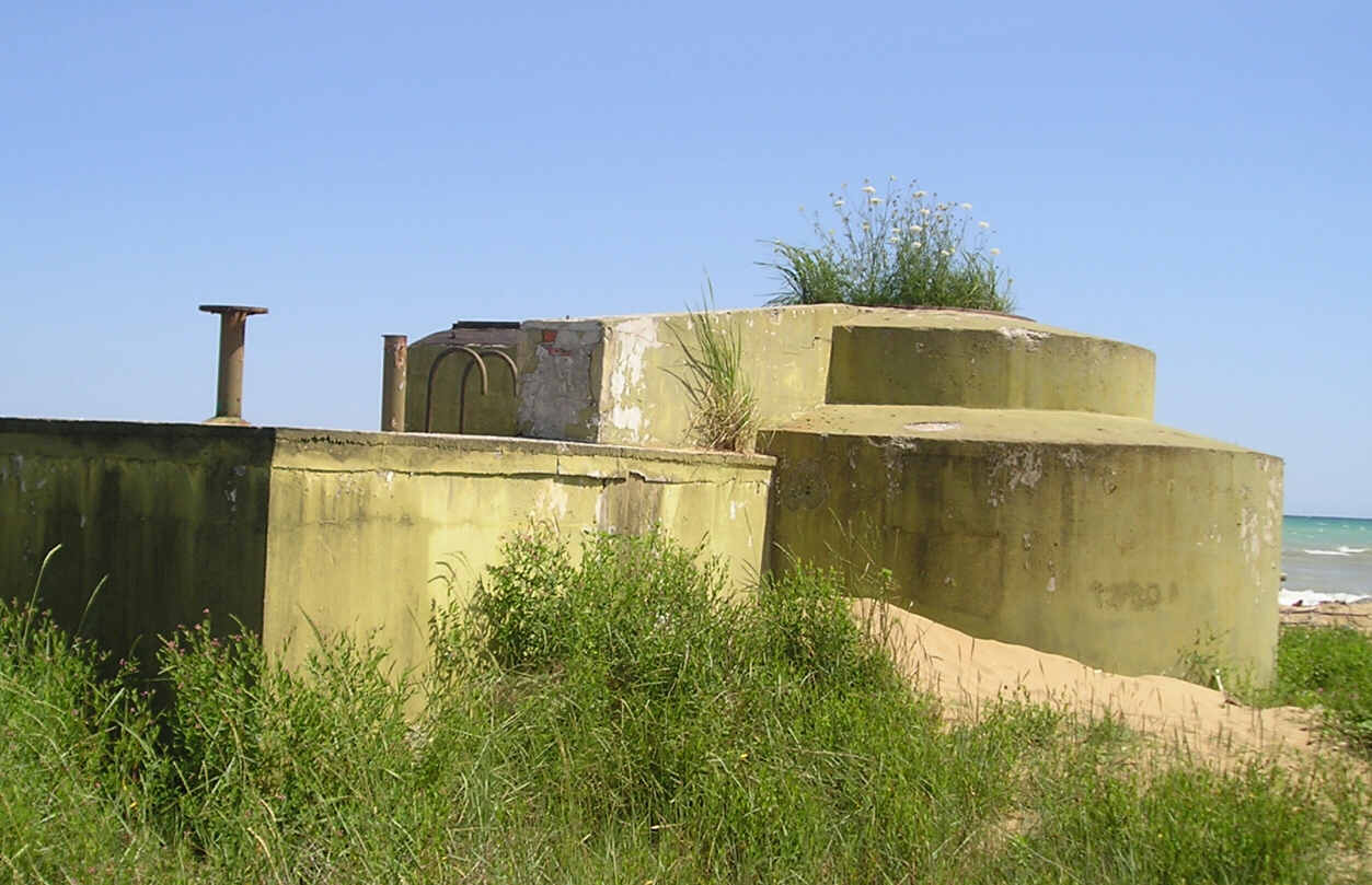 &amp;quot;finta&amp;quot; opera in cemento armato per torretta enucleata di M26