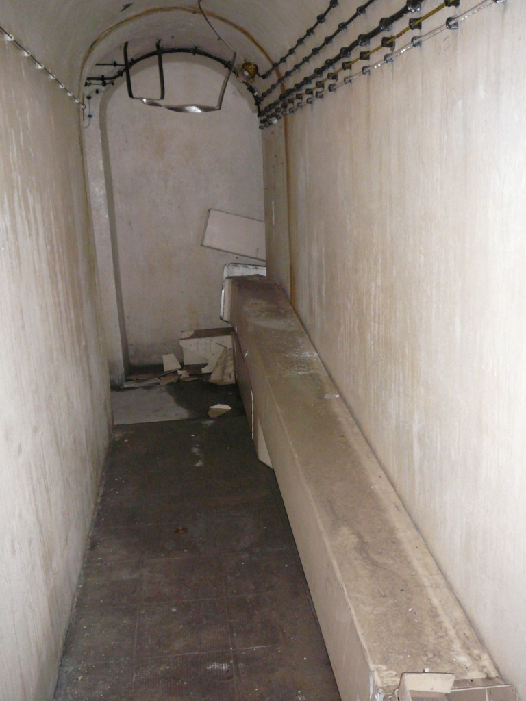 l'ingresso &quot;devastato&quot;