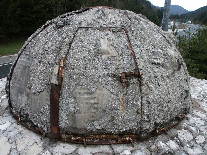 particolare della mascheratura della cupola