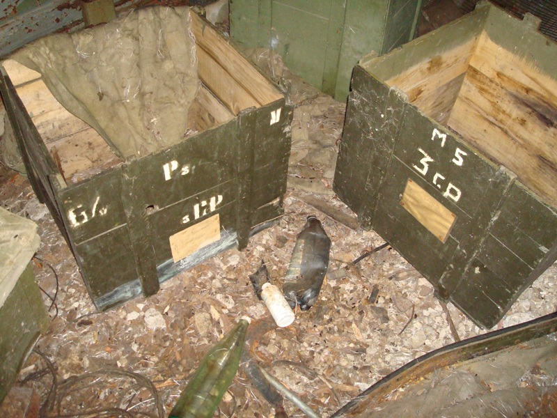 Sono rimaste come allora, peccato siano vuote