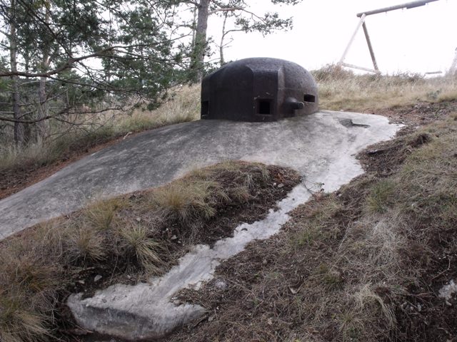 La cupola in direzione di Fortezza.