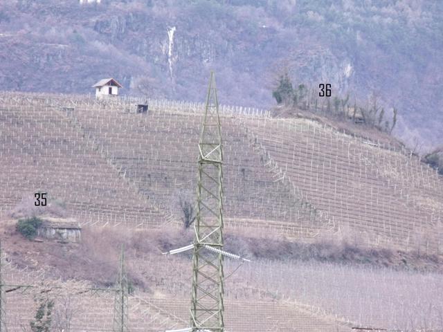 Sud a sx, nord a dx.