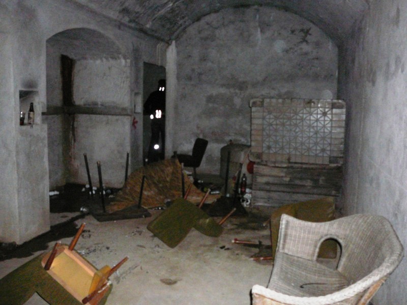La devastazione all'interno