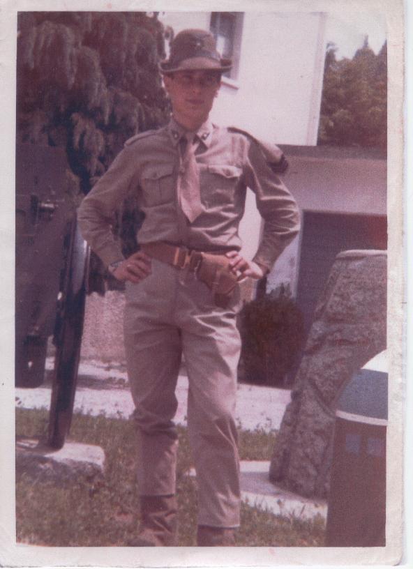 Paluzza agosto 1970 e si forgiò L'Alpino