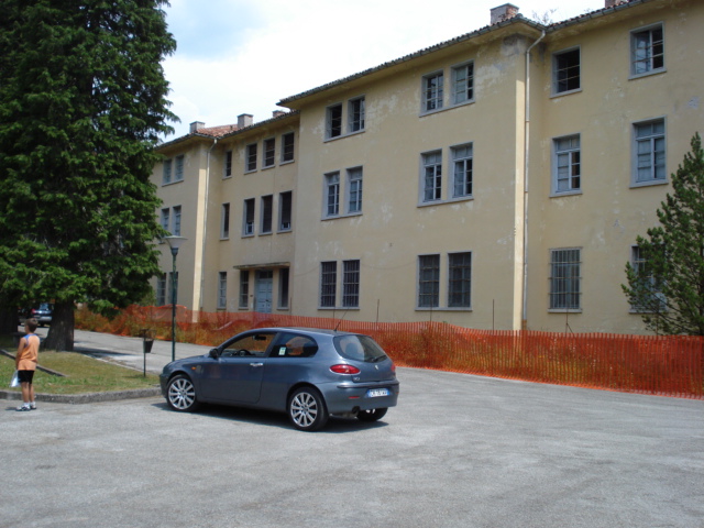 la palazzina della compagnia comando e servizi