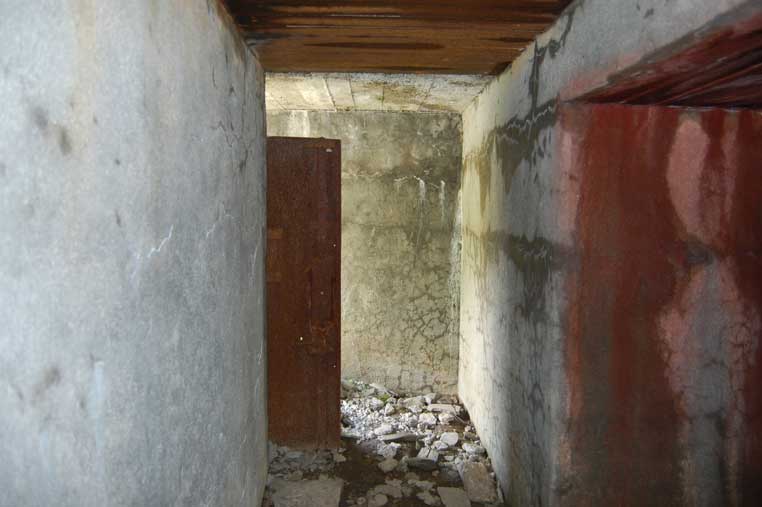 L'ingresso 2 visto dall'interno