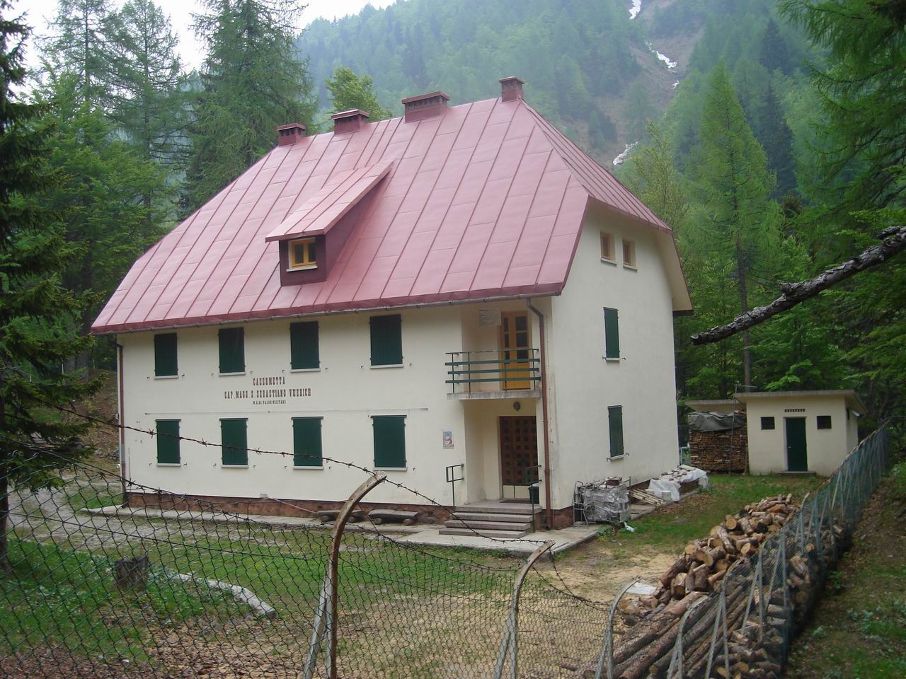 la casermetta di Pian dei Spaidoni