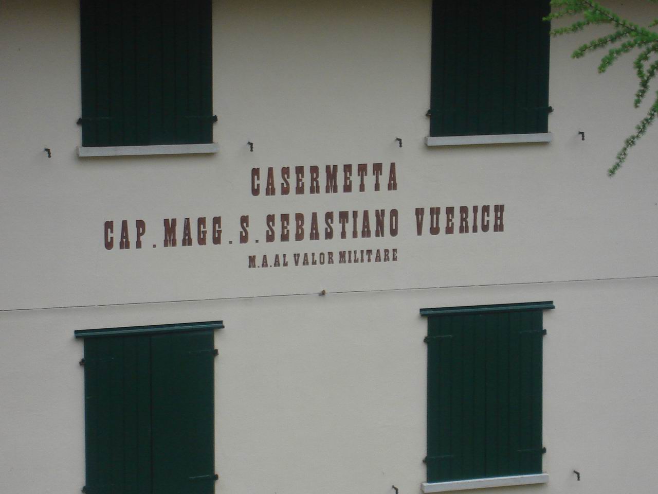 Particolare della facciata