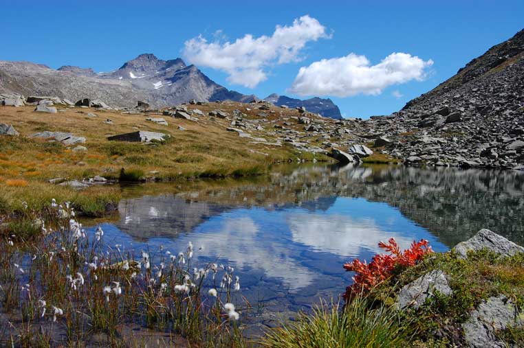 Ameno scorcio del lago di Pratorotondo