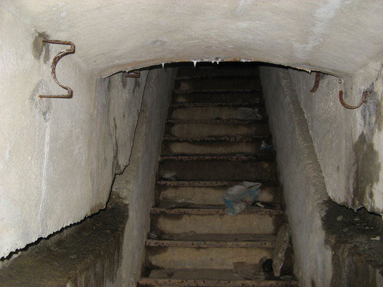 La scala vista dal basso