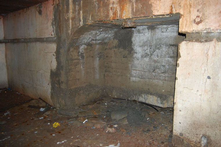 La nicchia dell'apparato di ventilazione