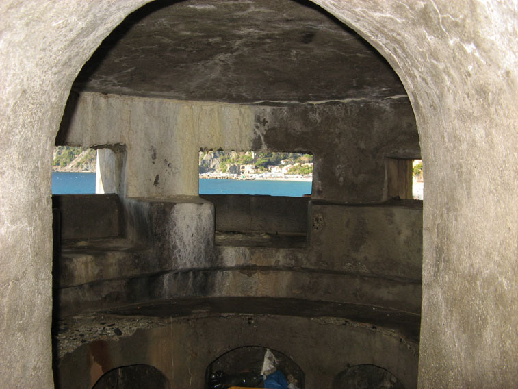 L'interno della Postazione